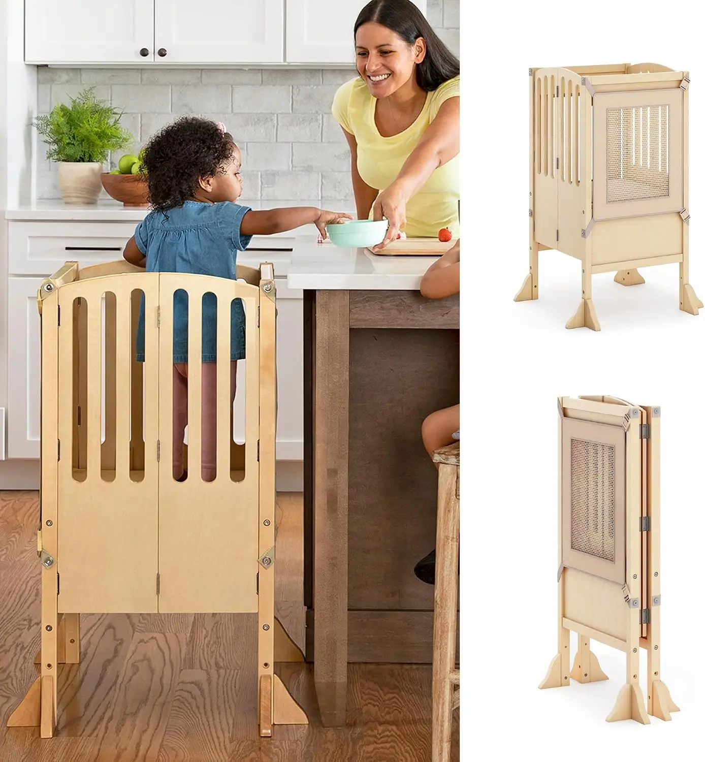 Toddler Learning Tower - Kitchen Helper® Toddler Tower Step Stool