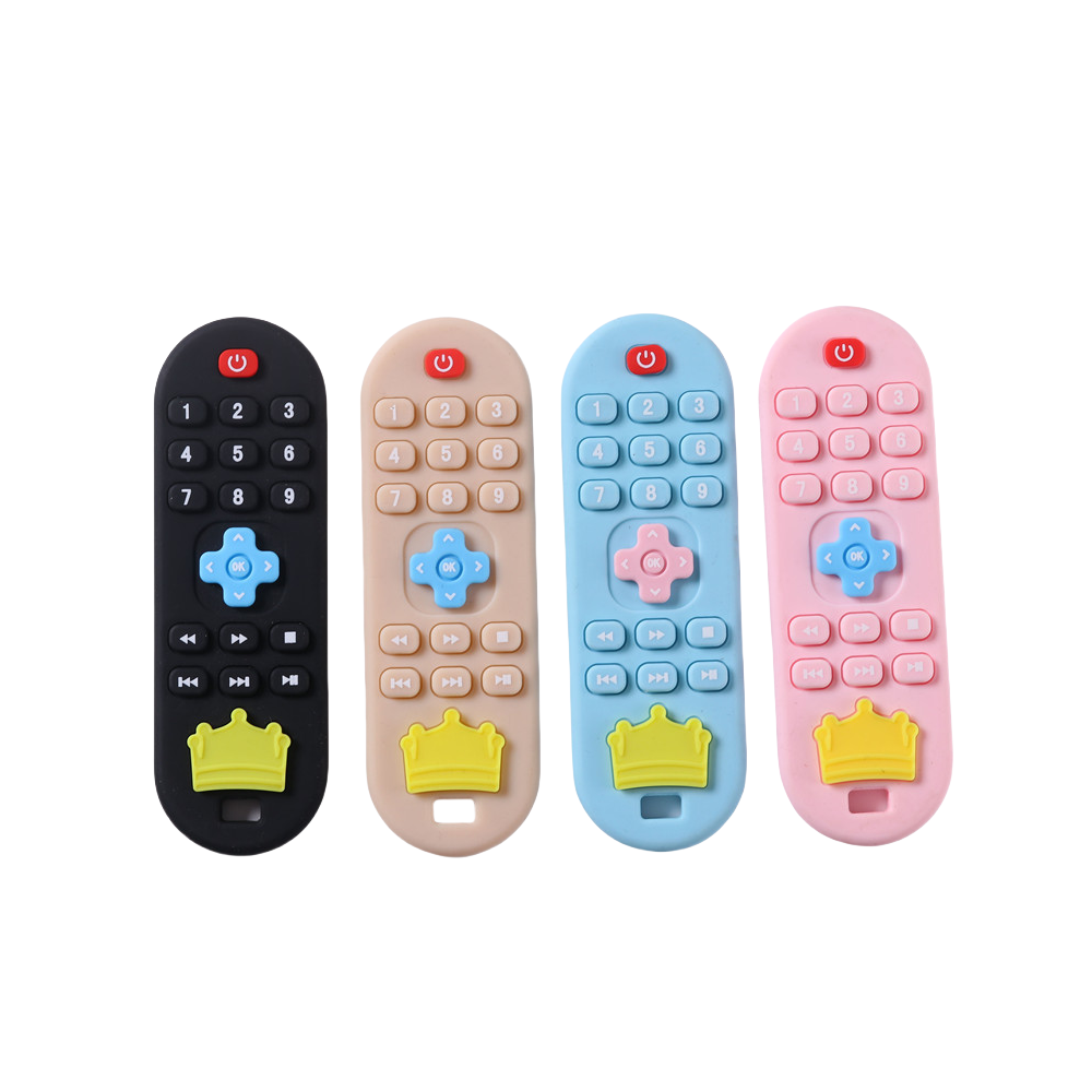 Baby Products Natural - Baby Silicone Remote Control Toy Teether