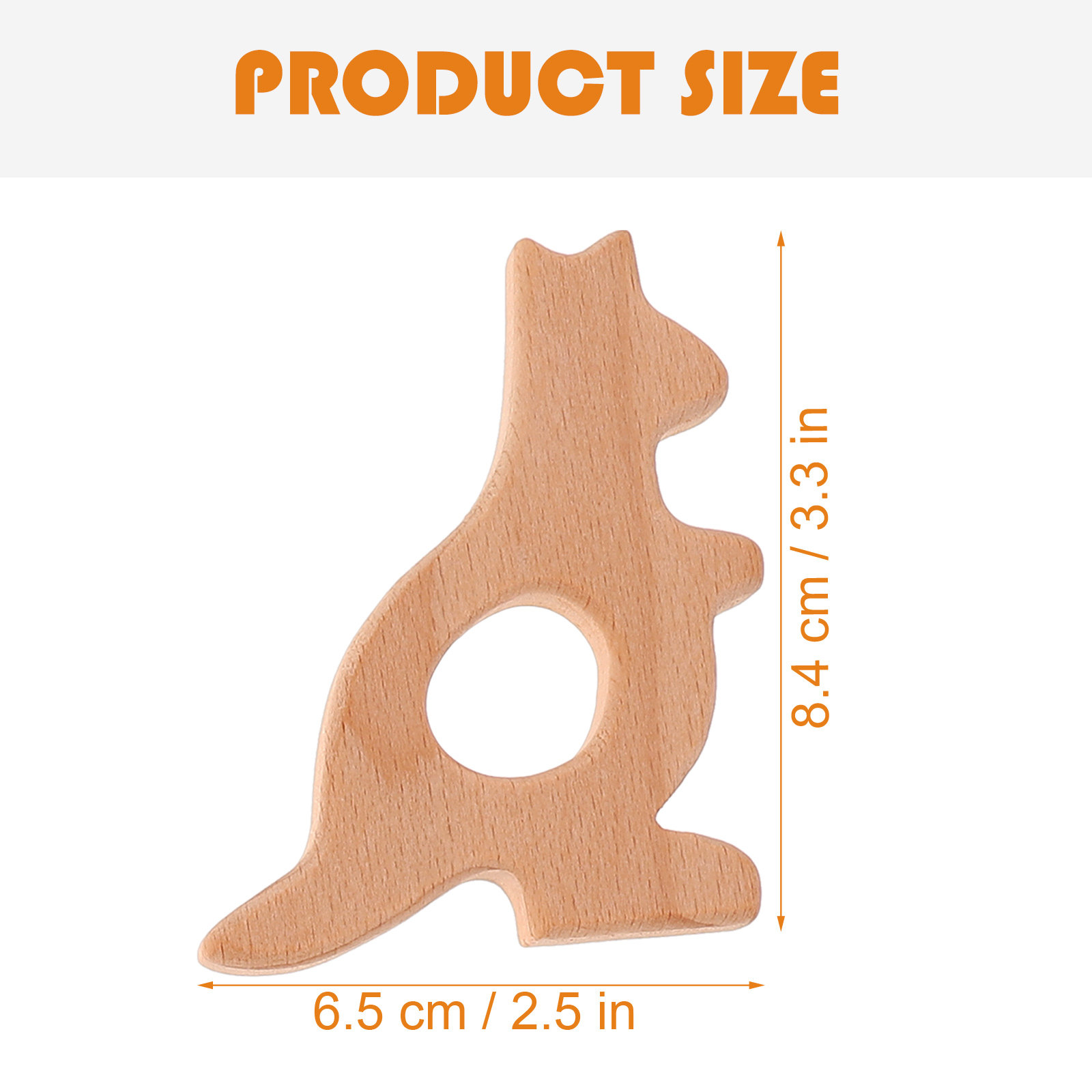 9Pcs Natural Beech Wood Animal - Baby Products Natural ulasan dan harga