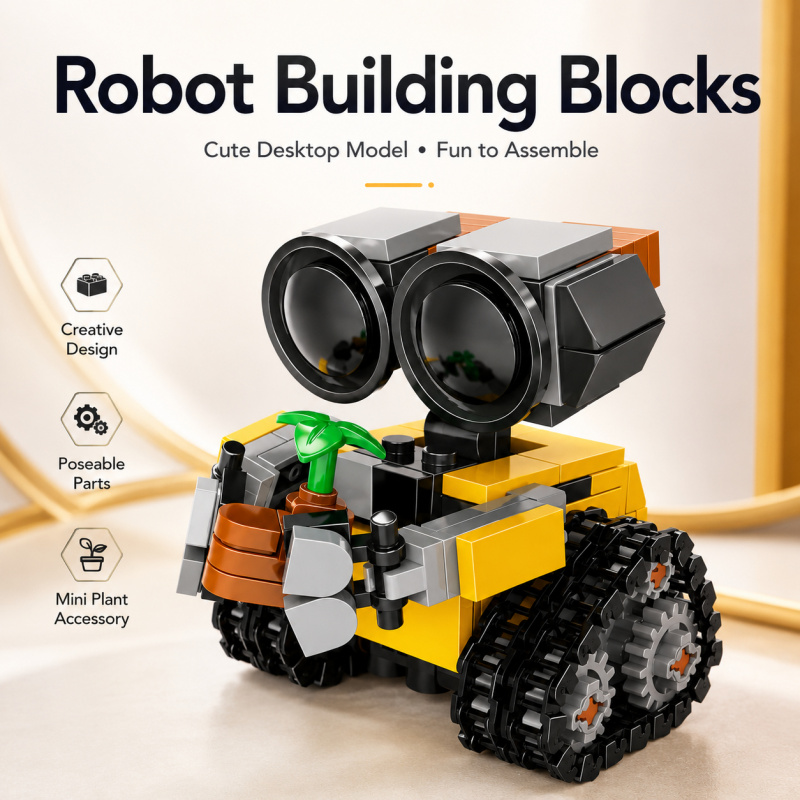 Mini Robot Building Blocks Set - Lego Set Technic ulasan dan harga