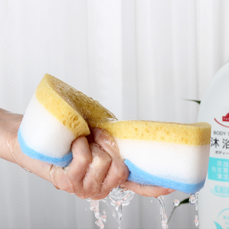 Natural Sponge Bath Towel Simp - Baby Products Natural ulasan dan harga
