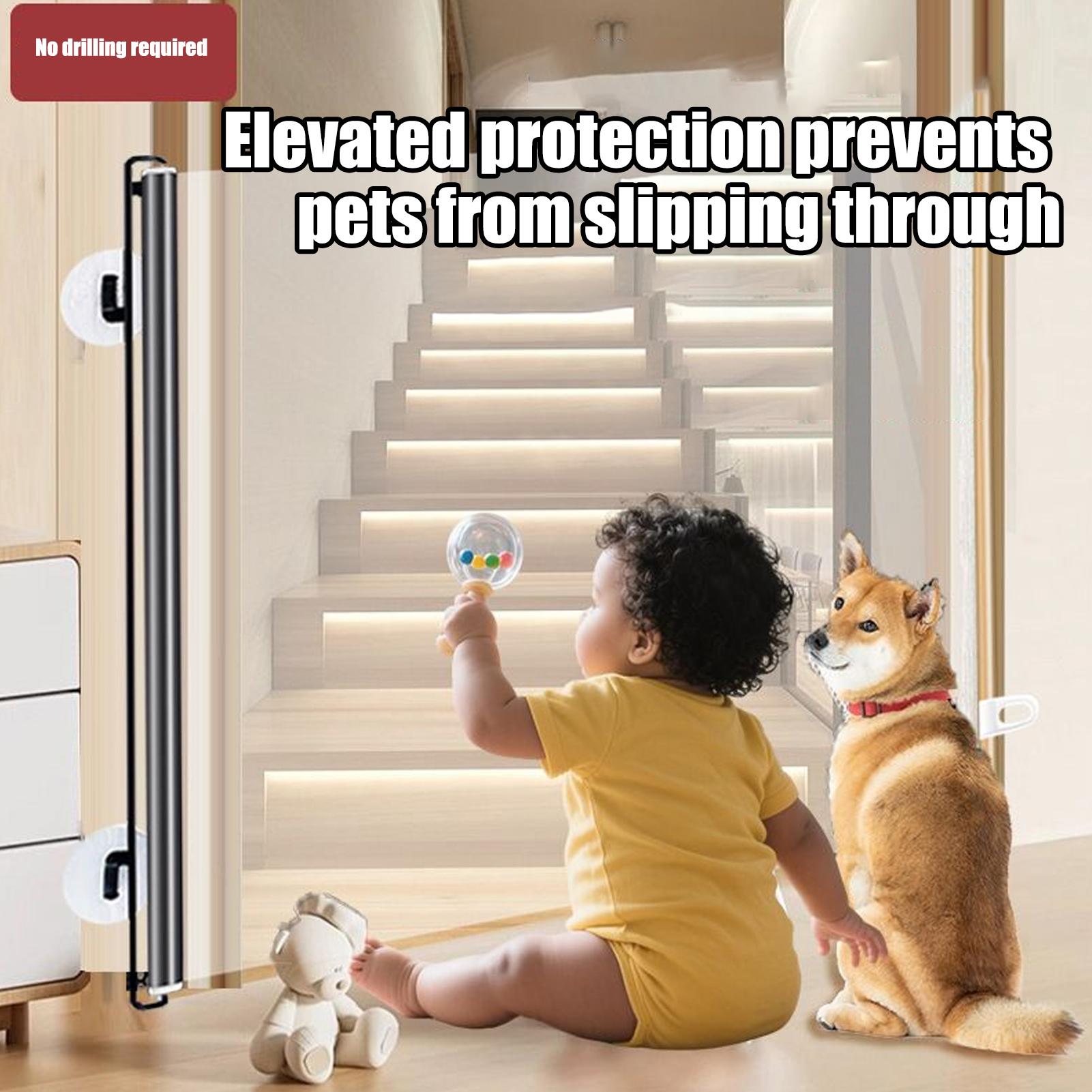 Pet Gate Retractable Portable  - Toddler Learning Tower ulasan dan harga