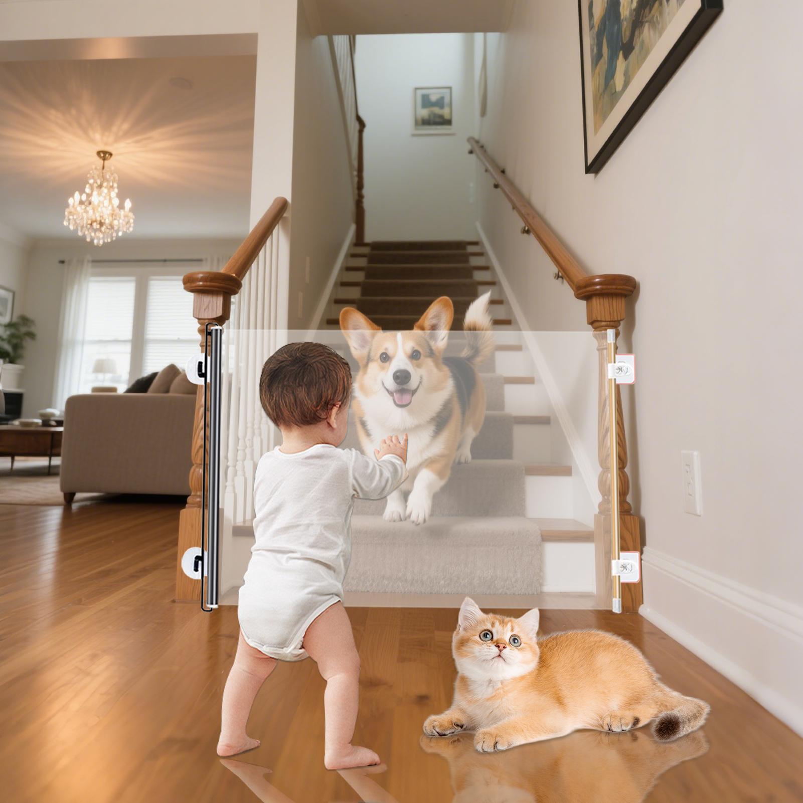Pet Gate Retractable Portable  - Toddler Learning Tower ulasan dan harga