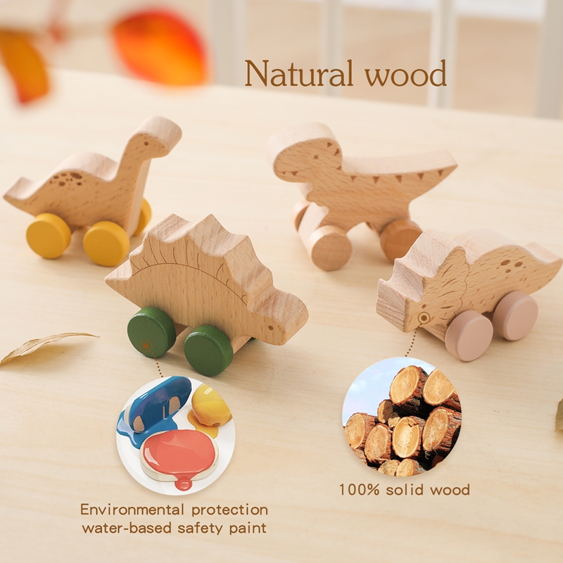 1PC Baby Toy Beech Wood Block  - Baby Products Natural ulasan dan harga