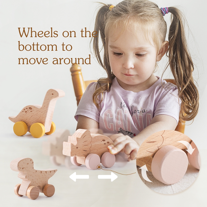 1PC Baby Toy Beech Wood Block  - Baby Products Natural ulasan dan harga