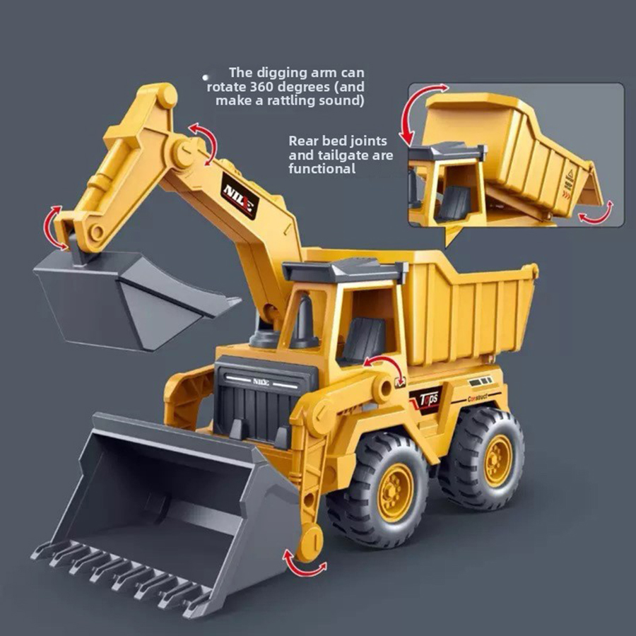 1pcs Excavator Truck Model Toy - Baby Products Gift ulasan dan harga