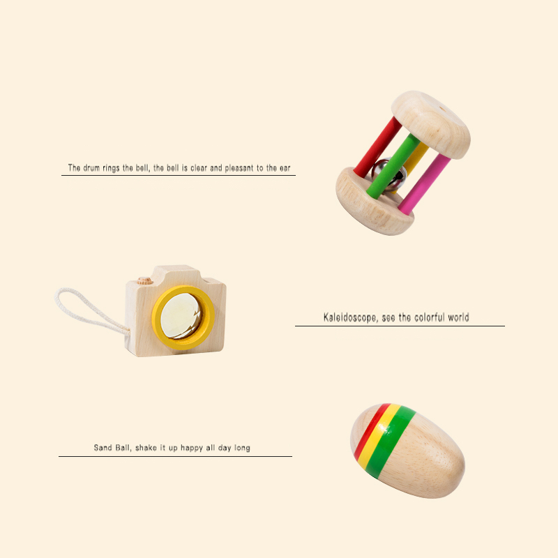 6pcs Early Educational Baby Ra - Baby Rattle Toy Set ulasan dan harga