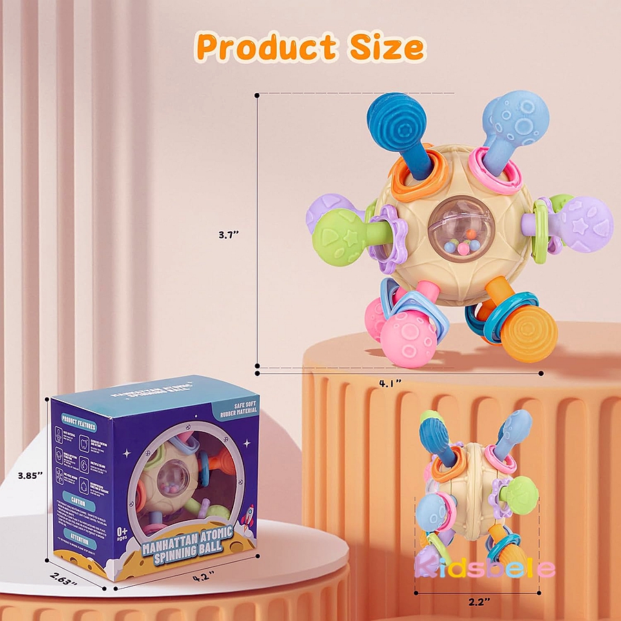 Newborn Infant Shake Grab Spin - Baby Products For Newborn ulasan dan harga