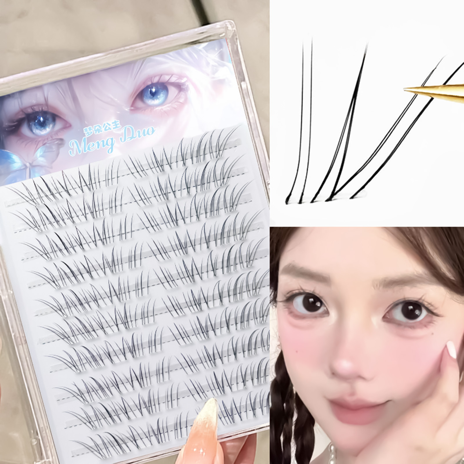 Korean Style False Eyelashes B - Baby Products Natural ulasan dan harga