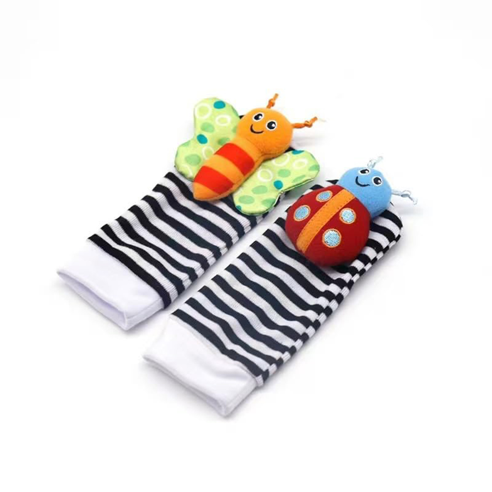 4pcs Baby Rattle Toys Cute Stu - Baby Rattle Toy Set ulasan dan harga