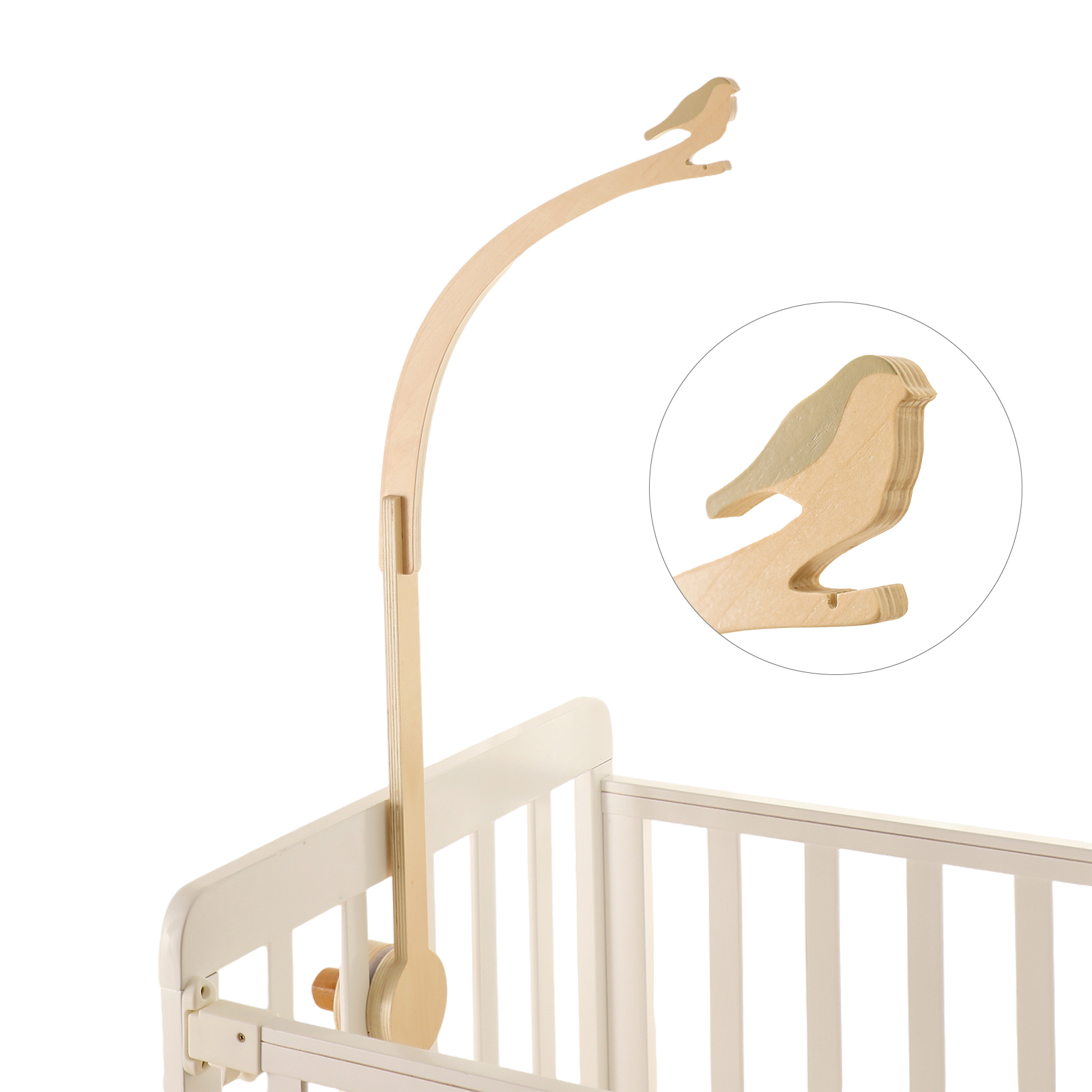 Baby Wooden Little Birdie Bed  - Baby Rattle Toy Set ulasan dan harga