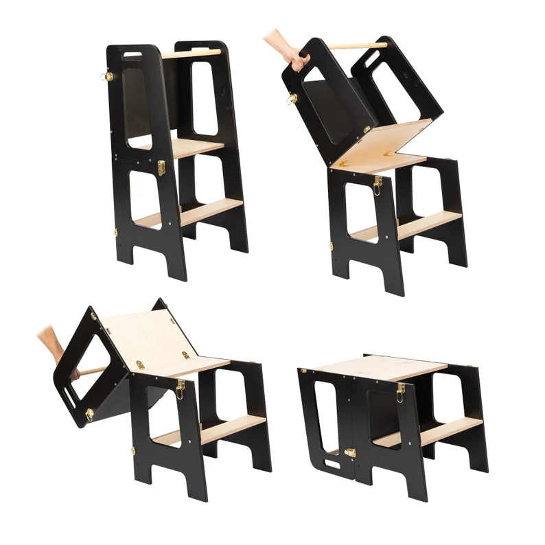Toddler Step Stool Folding Tod - Toddler Learning Tower ulasan dan harga
