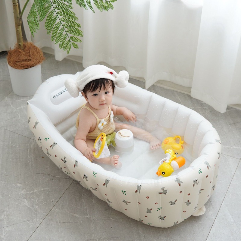 1PC Cartoon Inflatable Bathtub - Baby Products For Newborn ulasan dan harga