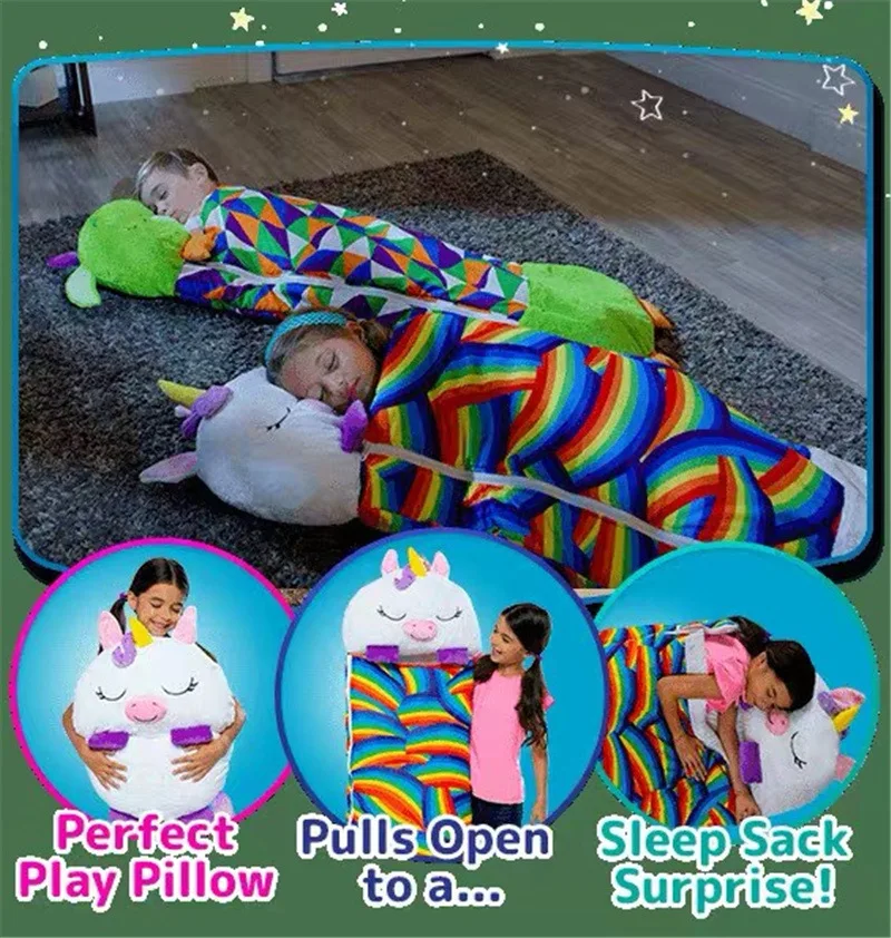 Kids Cartoon Animal Sleeping B - Baby Sleep Sack ulasan dan harga