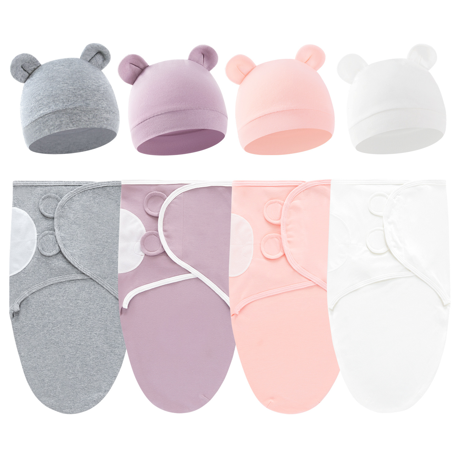 Cute Bear Cotton Newborn Swadd - Baby Sleep Sack ulasan dan harga