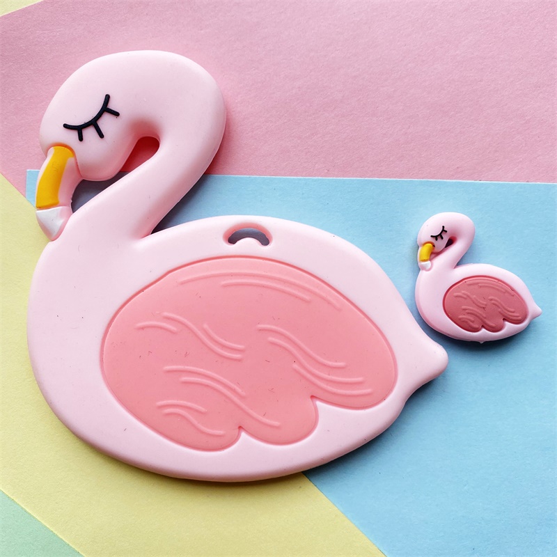 2pcs/Set Mini Silicone Elephan - Baby Rattle Toy Set ulasan dan harga