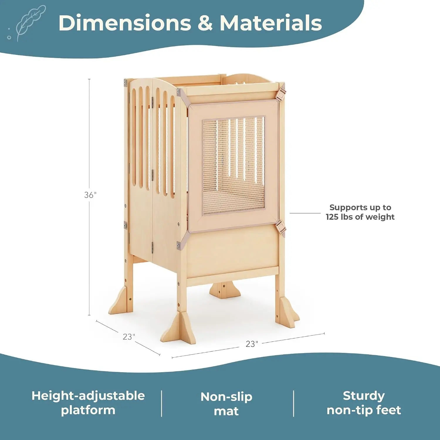 Kitchen Helper® Toddler Tower  - Toddler Learning Tower ulasan dan harga