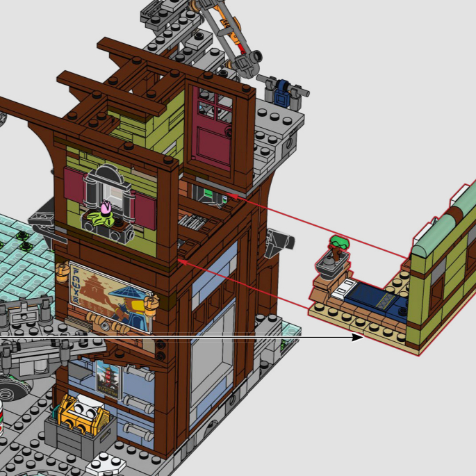 Robot Repair Factory Building  - Lego Set Technic ulasan dan harga