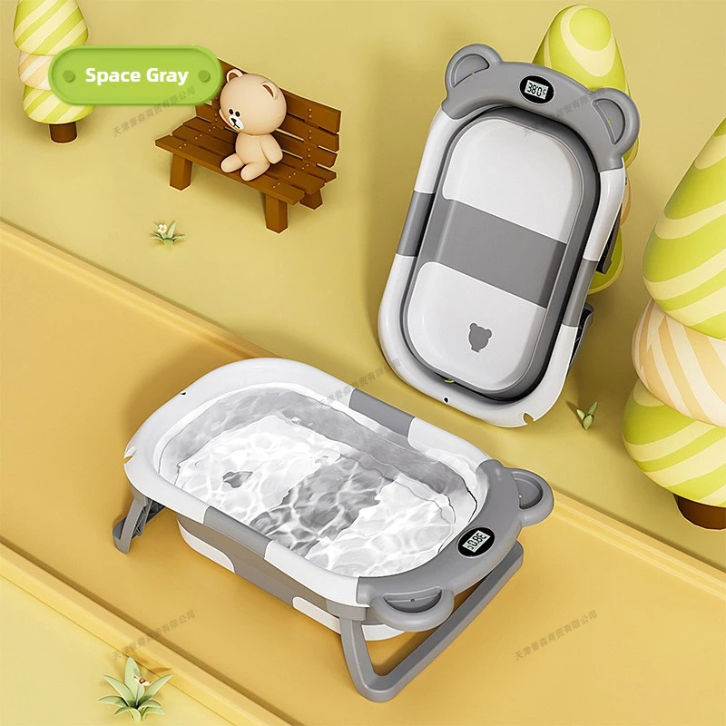 Foldable Baby Bath Tub Intelli - Baby Products For Newborn ulasan dan harga