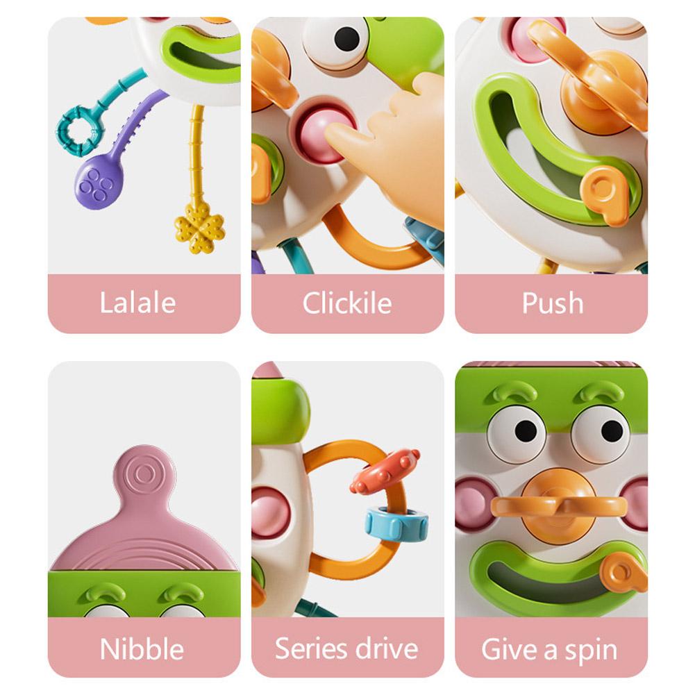 Baby Pull String Activity Toy  - Baby Products Natural ulasan dan harga