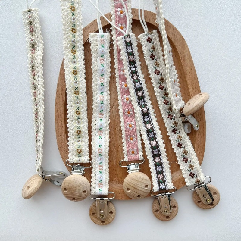 Lace Pacifier Clip Chain for N - Baby Products Dropshipping ulasan dan harga