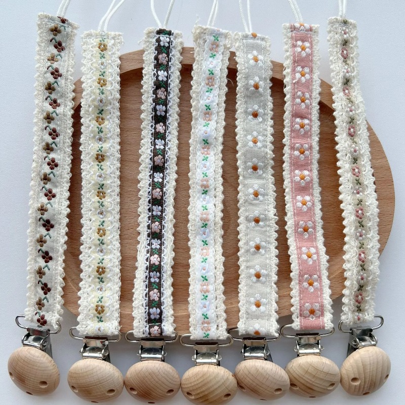 Lace Pacifier Clip Chain for N - Baby Products Dropshipping ulasan dan harga